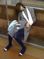 Sleeping On The Subway 16